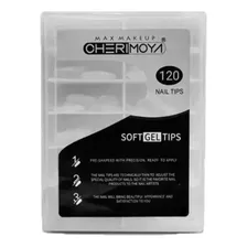 Tips Para Soft Gel Cherimoya Modelo Stiletto 120 Unidades 