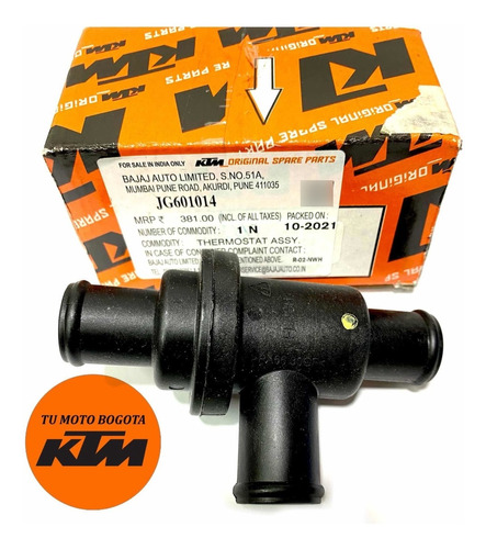 Termostato Duke 200/390/ Rc200 Original Ktm Foto 3