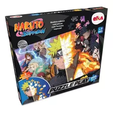 Puzzle Play 200 Peças Quebra Cabeça Naruto Shippuden