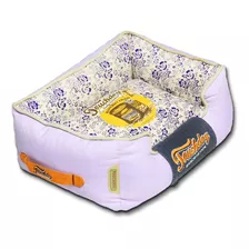 Touchdog Floral-galoral - Cama Rectangular Para Perro, Di.