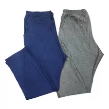 Pack Por 2 Pantalónes Mujer Morley Rectos Talles Grandes