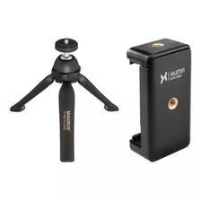 Magnus Tp-50b Micropod Tabletop TriPod And Xuma Smartphone M
