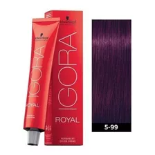  Tinte Profesional Permanente Igora Royal Schwarzkopf 60ml Tono 5-99