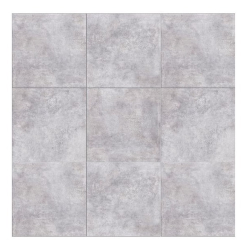 Ceramica Piso 60x60 Cortines Portland Steel Cemento Gris 1ra