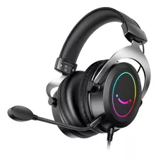 Fone De Ouvido Headset Fifine Gamer H3 Rgb Pc Ps4 Ps5 Xbox Cor Preto