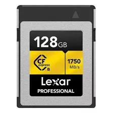 Cartao De Memoria Lexar Professional Gold S 128gb Type B