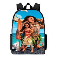 Bolsa Infantil Mochila Juvenil Personagens Moana Desenho Do Tecido Moana M39