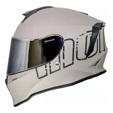 Capacete Moto Mormaii M1 Titanium Fosco + Narigueira