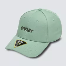 Boné 6 Panel Stretch Metallic Hat Verde Oakley