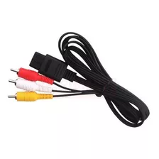 Cable Video Rca Consola Compatible Snes, N64, Gc