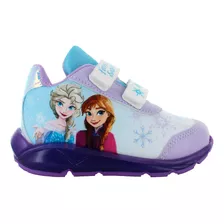 Frozen Tenis Luz Casual Confort Poliester Niña Bebe 83634 