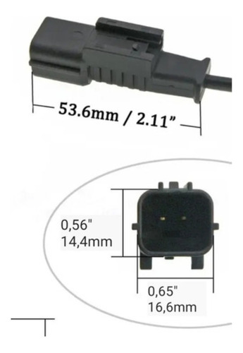 Sensor Abs Delantero Derecho Kia Sportage, Hyundai Tucson Foto 4