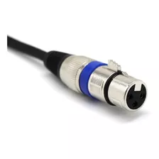 Cable Canon Xlr A Plug 1/4 3mt Para Microfono American Sound