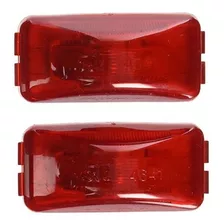 Grote 46412-5 Rojo Clearance 3 Light Marker (par Pack).