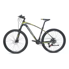 Bicicleta Roadmaster Runner F Hidráulico Suspe Aire 2x11 Vel Color Negro/amarillo Tamaño Del Marco S