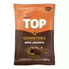 Cobertura Top Chocolate Meio Amargo Gotas Harald 1,050kg