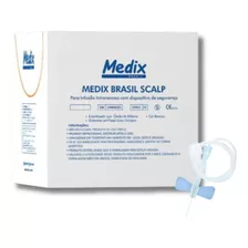 Scalp Dispositivo De Infusão Intravenosa C/100 - 23g Medix