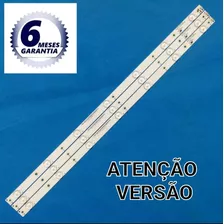 Kit 3 Barras Leds 32lj500b 32lv300c 6 Meses De Garantia.