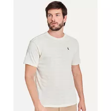 Camiseta Reserva Masculina Listra Aragem Maq Off-white