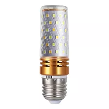 Ampolleta Led 12w De Maíz Bicolor E27 Fría, Cálida Y Neutra Color De La Luz Calida Fria Y Neutra