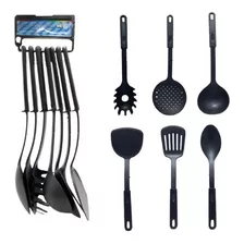 Kit Talheres De Plástico Para Cozinha C/6 Pçs Promoção