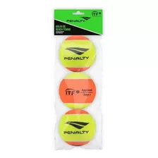 Kit 3 Bolas De Beach Tennis Penalty Bolinhas Stage 2 Areia