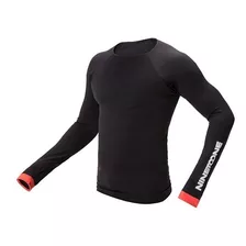 Remera Térmica Microfibra Negra Nto By Ls2 Moto Plex Tucumán