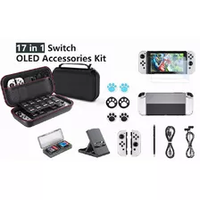 Kit De Accesorios Oled 17 En 1 Para Switch A