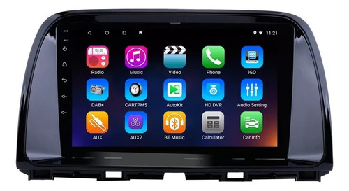 Android Carplay Mazda Cx5 12-17 Wifi Gps Radio Touch Mirror Foto 3