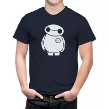 Camiseta Adulto Operação Big Hero Baymax Filme Robô Camisa