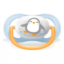 Chupeta Ultra Air Unitária Pinguim 0-6 Meses Menino Avent