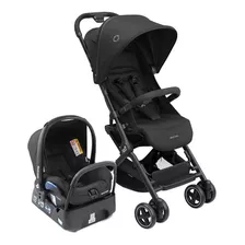 Carrinho Com Bbc Travel System Lara² Maxi-cosi Black Cor Preto