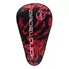 Funda Bolso Paleta Padel Quick Paletero Estuche Proteccion Color Negro/rojo