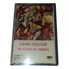 Cassette Living Colour Se Acabó El Tiempo Supercultura 