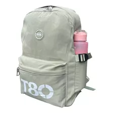 Mochila Juvenil Escolar Viagem T80 Dois Compartimentos 27l 