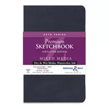 Zeta Softcover Cuaderno De Dibujo 5.5x8.5 Pulgadas.