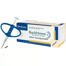 Microchip Backhome Mini Transponder Virbac Para Cães E Gatos