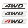 Metal Sticker 4wd Emblema 4x4 Insignia Para Honda Crv Accord