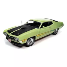 Miniatura Ford Gran Torino Cobra Coupe 1971 1:18 Auto World