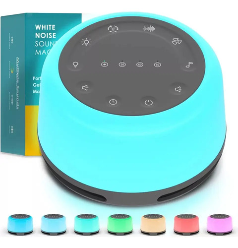 B ~ Máquina Portátil De Ruído Branco Para Dormir De Bebê Com