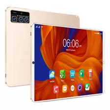 Tablet Pc De 10 Con Pantalla Hd Inalámbrica Bluetooth Wifi Color Dorado