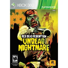 Red Dead Redemption Undead Nightmare Xbox 360 Mídia Física 