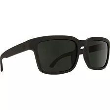 Gafas De Sol Cuadradas Spy Helm 2, Sosi Matte Black-hd Plus 