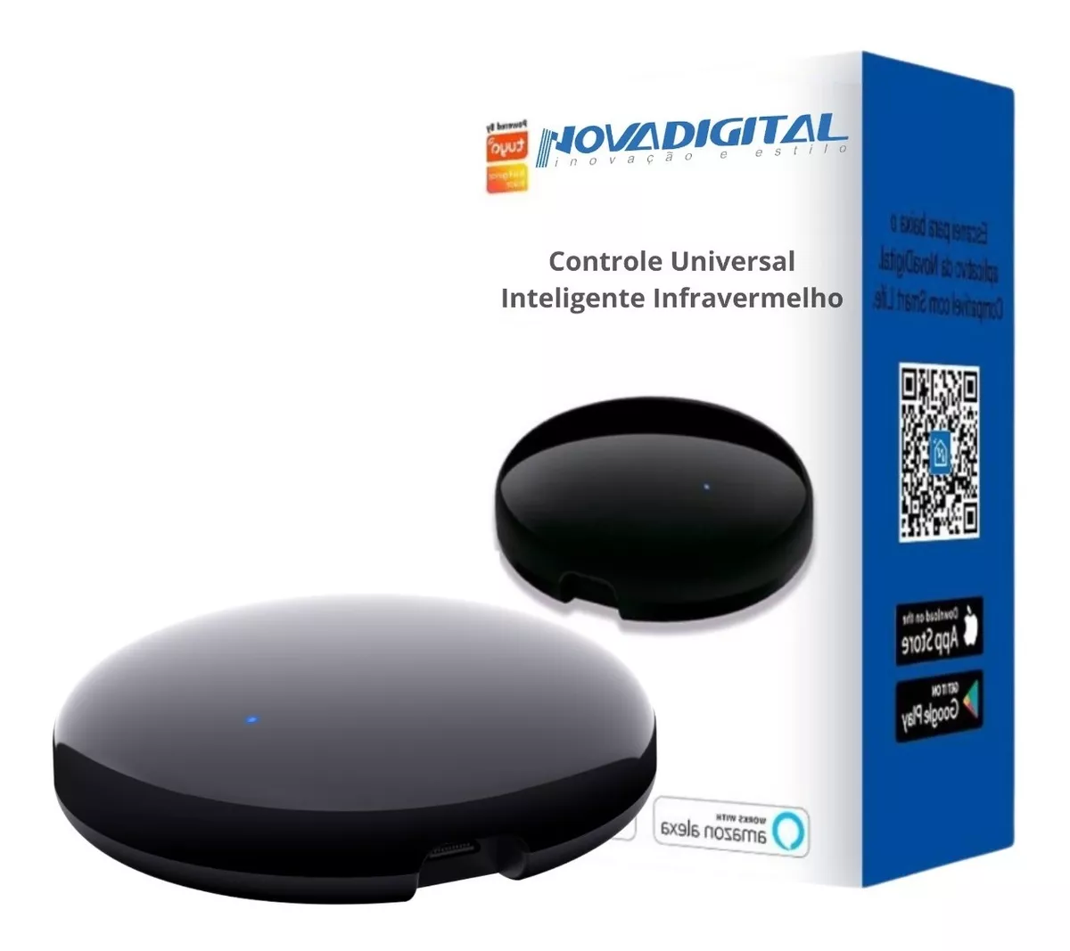 Controle Inteligente Smart Wi-fi Infravermelho Comp. Alexa