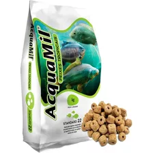 Ração Acquamil Furada Pesca P22 Pacote 1kg Tamba Pesqueiro 