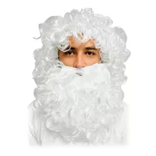 Peluca + Barba Papa Noel Santa Claus Mago Anciano