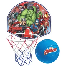 Tabela Basquete Infantil C/ Bola Vingadores Marvel 