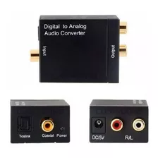 Conversor De Audio Digital Para Analogico - Coaxial P/ Rca