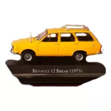 Renault 12 Break, Año 1973, Escala 1:43, Inolvidables Argent