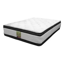 Colchón Individual De Resortes Bio Mattress Verona Blanco - 1m X 1.9m X 32cm